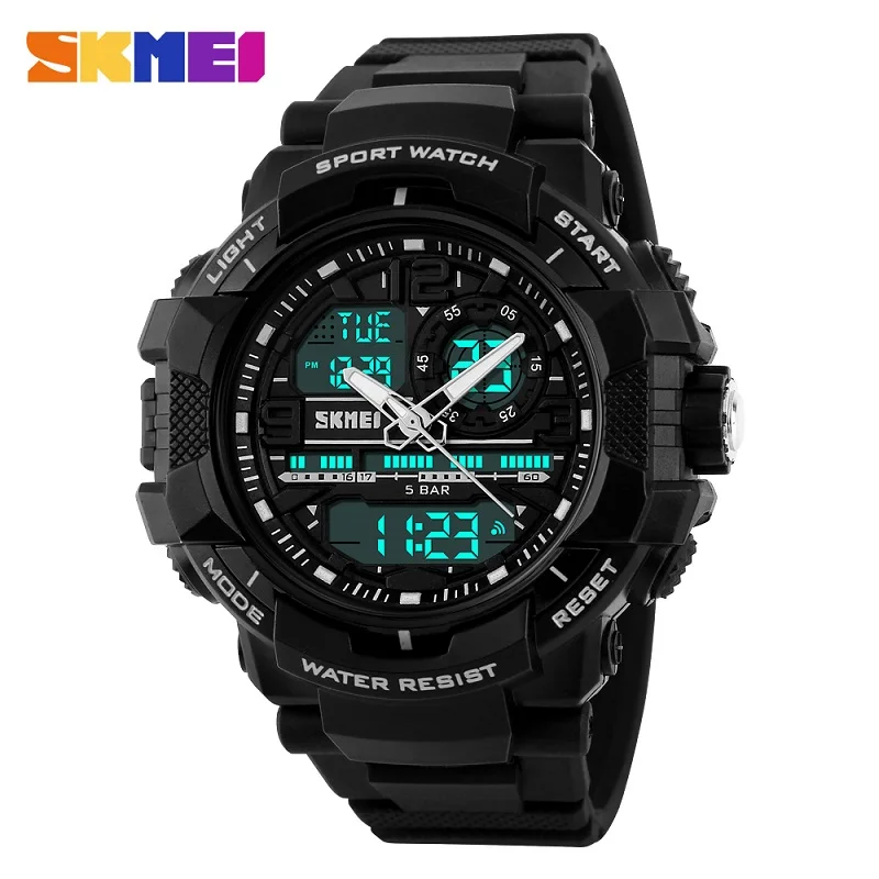 Big Dial 2016 SKMEI Men S Digital Watch S SHOCK Military Clock Men Watch Water Resistant