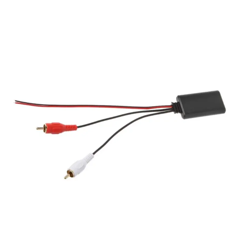 Автомобильный bluetooth беспроводной адаптер подключения для стерео с 2 RCA AUX в