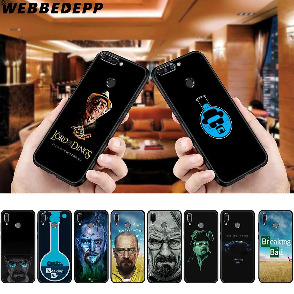 Мягкий чехол heisenберга Breaking Bad для Huawei P8 P9 P10 P20 P30 Lite Pro P Smart Z Plus 2019 Y6 Prime 2018 2017 Mini |