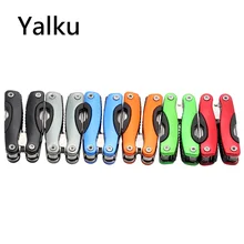 Yalku многофункциональные плоскогубцы для улицы, зубчатый нож, челюсти, ручные инструменты+ отвертка+ плоскогубцы+ многофункциональный инструмент со вставными ножами, набор ножей, снаряжение для выживания