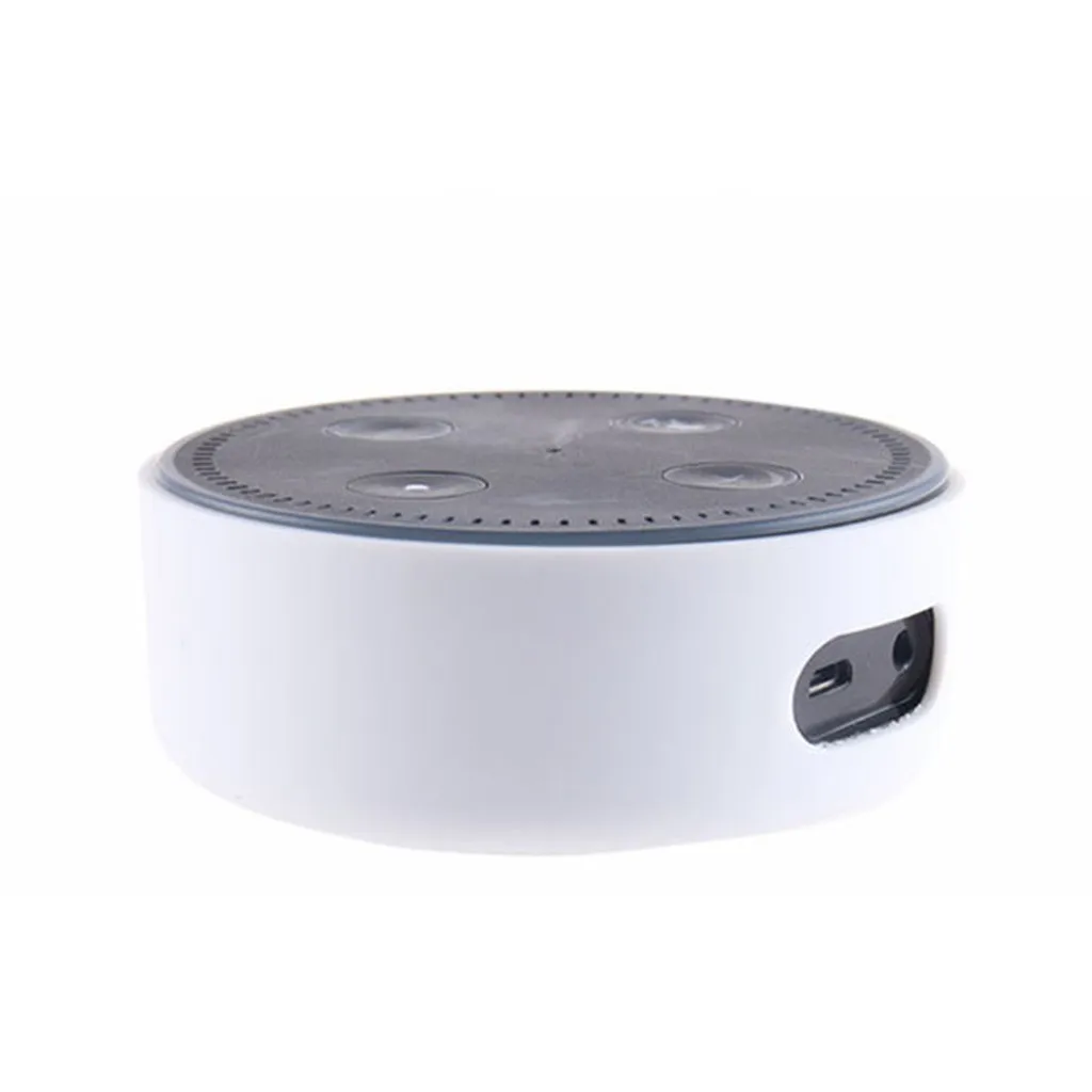 Силиконовый защитный ультратонкий защитный чехол для Amazon Echo Dot 2-й Стенд держатель Чехол поколение сумка Коробка Чехол