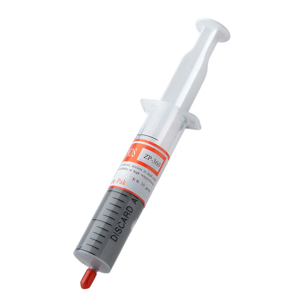 

Grey Thermal Grease Paste Compound Silicone Conductive Heatsink Plaster For PC Computer CPU Heat Sink Chip