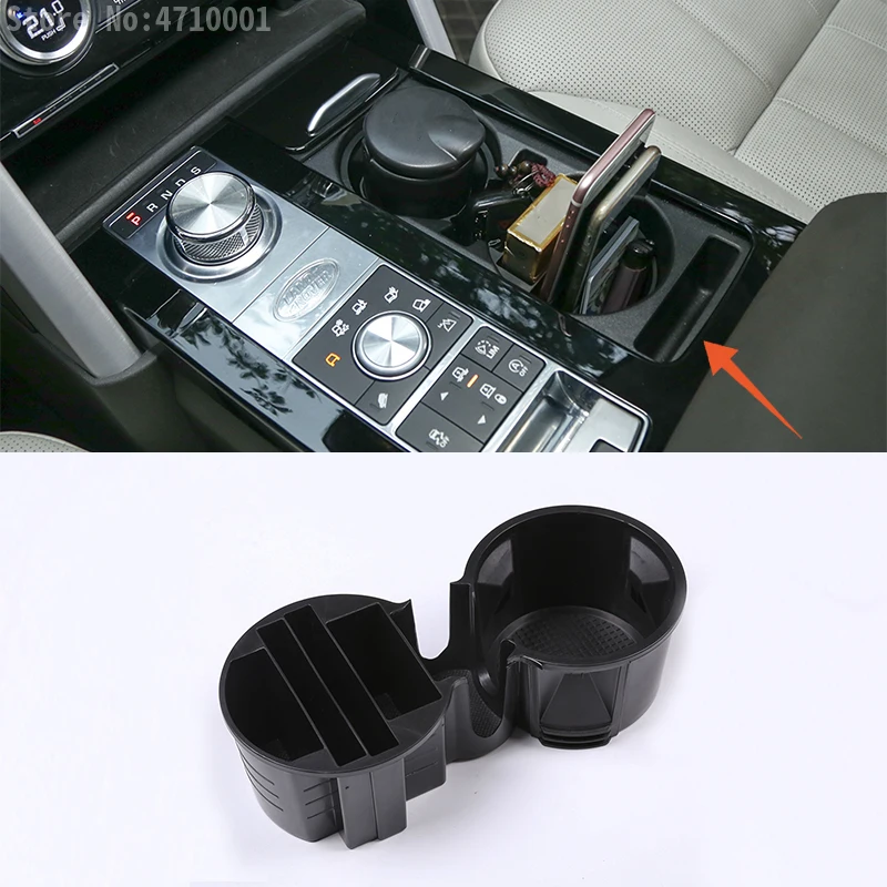 

For Land Rover Discovery 5 L462 LR5 2017 2018 Car-Styling Plastic Central Console Multifunction Storage Box Phone Tray Accessory