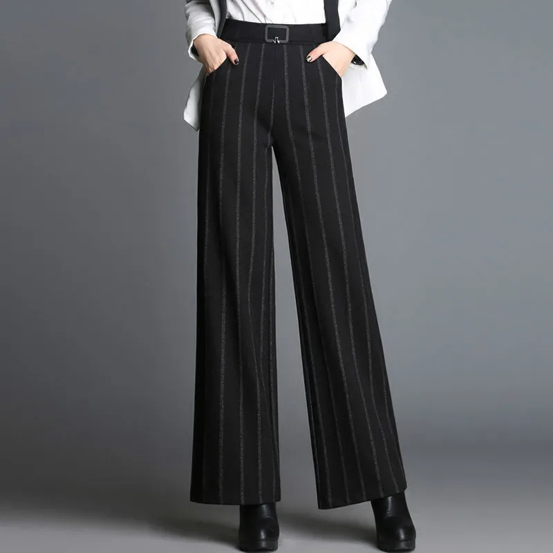 winter white wide leg dress pants