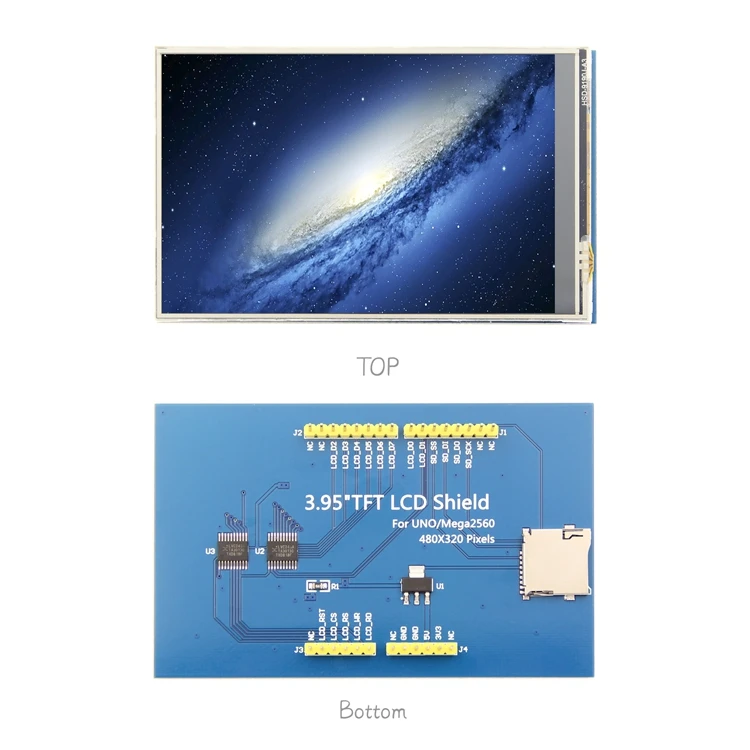 3,95 дюймовый TFT ЖК-дисплей сенсорный экран 480X320 CH340G Mega 2560 R3 плата для Arduino