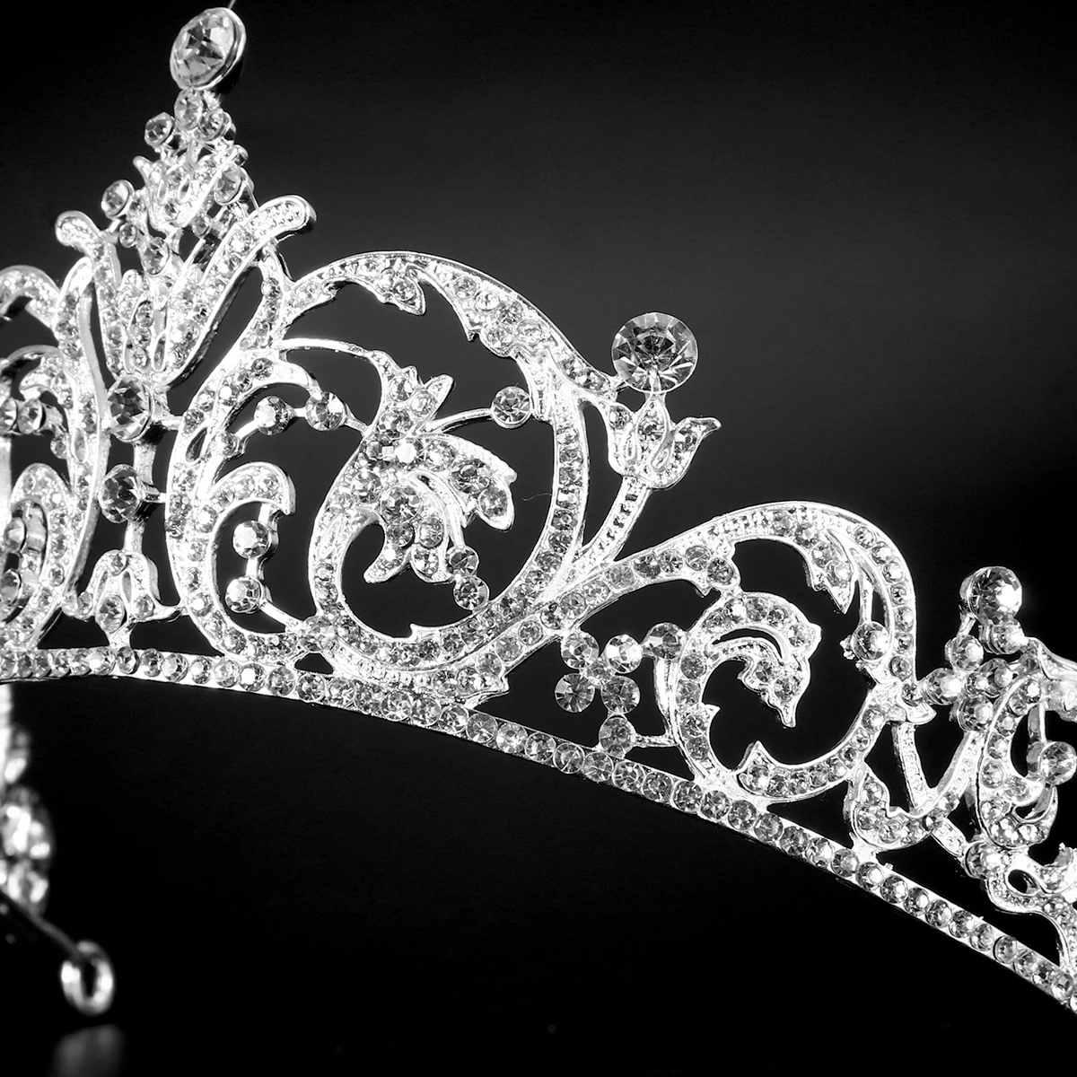 Свадебная диадема симметричный Феникс дизайн кристалл тиара со стразами корона