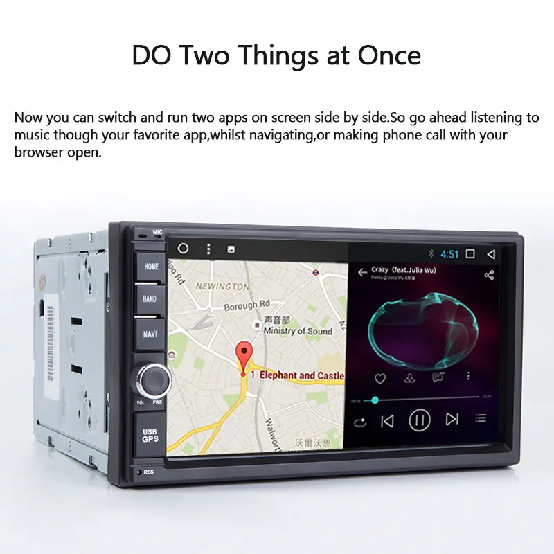 Top Xonrich Autoradio 2 din Android 8.1GPS Head Unit For Nissan X-trail Juke Qashqai Multimedia Audio Stereo Tape Recoder Navigation 3