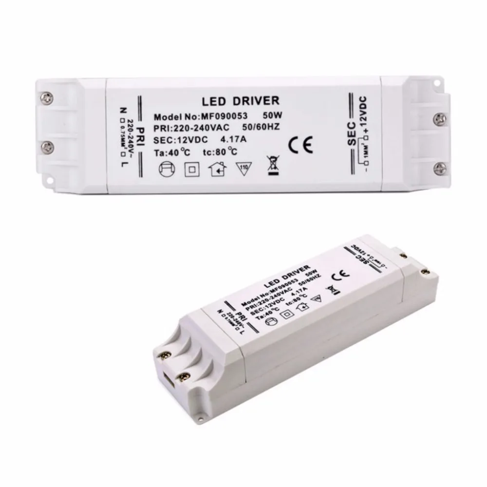 led driver transformer 50w 30w 18w 12w 6w dc 12V output 1A Power Adapter Power supply for led lamp led strip downlight new new 1500w switching power supply dc 48v 31a 1500w power adapter driver transformer 220v ac dc15v for led strip lamp 2022