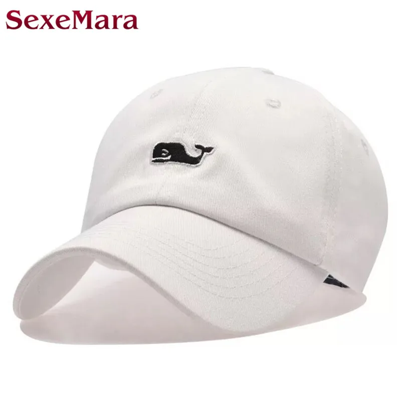 High Quality Fashion Whales Embroidered Snapback Casquette Southern Tide Fish Dad Baseball Cap Men Hat best gifts caps USA new
