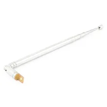 Металлическая часть 7 телескопическая AM, FM радио антенна длиной 60 см серебро