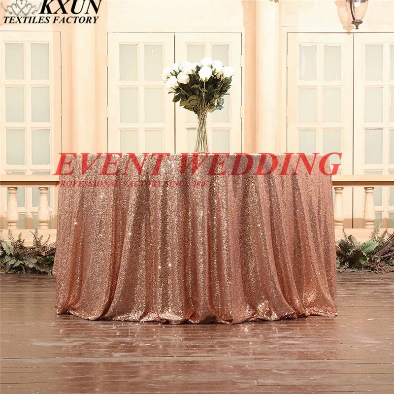 

Cheap Price Seamless Sequin Round Table Cloth Wedding Tablecloth Cover For Event Party Decoration