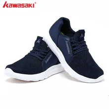 Оригинальная обувь для бадминтона Kawasaki для мужчин и женщин; Zapatillas Deportivas; Нескользящая дышащая обувь с сеткой для бега; K-856