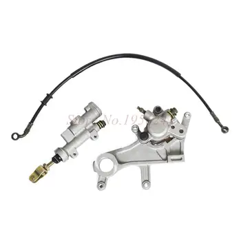 

Rear Brake Caliper Master Cylinder & Brake Oil Hose Pipe & Pads For Honda CR125R CR250R CR 125R 250R 2002-2007 CR125 CR250 R