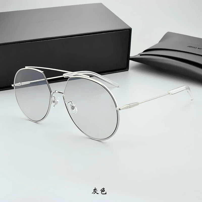 Южная Корея V солнцезащитные очки высокое качество овальные солнцезащитные очки для женщин брендовые дизайнерские нейлоновые линзы HD Occhiali Da Sole классические - Цвет линз: C001