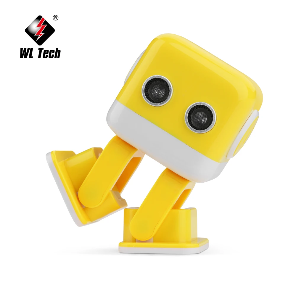 WLToys Cubee F9 Интеллектуальный робот приложение Программирование музыка танцы Индуктивный развивающие RC робот игрушка для детей