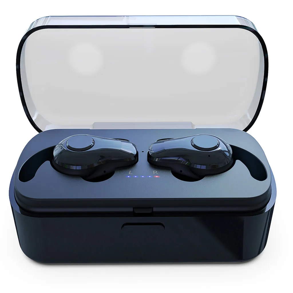 

Bluetooth Mini TWS Earbuds true Wireless Bluetooth Earphones Stereo Headset Bluetooth Earphone With Mic and Charging Box 6.5A
