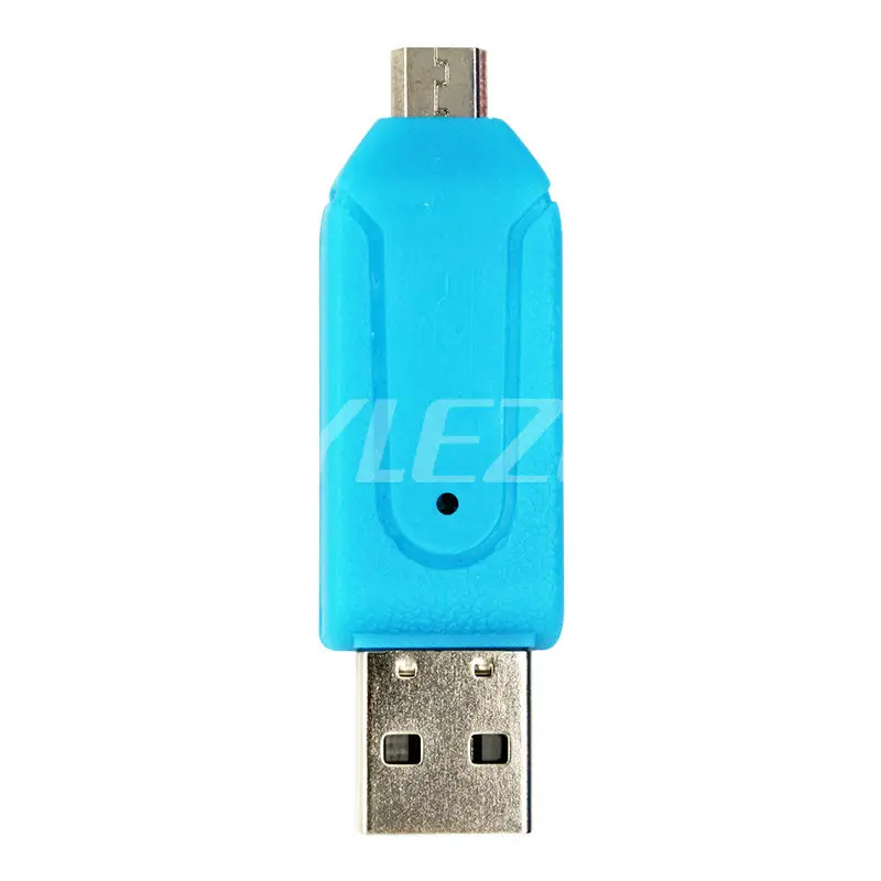 SR 2 в 1 USB OTG кардридер Универсальный Micro USB OTG TF/SD кардридер телефон удлинитель-переходник Micro USB OTG адаптер