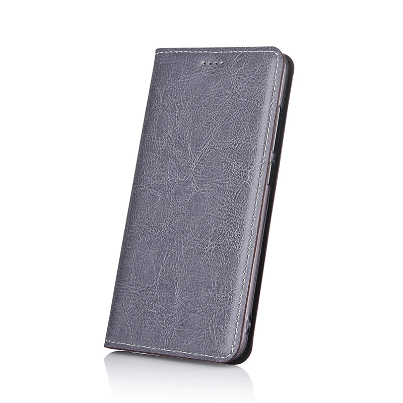  Genuine Cow Leather Card Design Case Cover For Xiaomi Redmi Note 5 Note5 Case Stand Flip Classic Ph