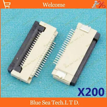 

200 pcs FPC/FFC connector cable socket 18 pin 0.5mm connector for LCD screen interface of DVD/GPS/MP3/PDA/Phone ect.ROHS
