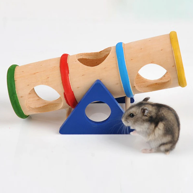 M HEEPDD Tunnel di bambù per criceti Giocattolo a Forma di Tubo di Tunnel di bambù per criceti per Animali Giocattoli per Piccoli Animali