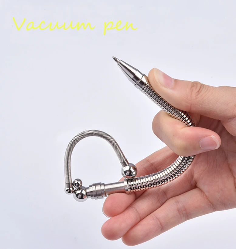 

2019 Superstar Decompress Puzzle Rotate Magic Magnetic Pen Magnet Spring Ballpoint Student Educational Decompression Gift