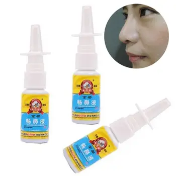 

20ml Antibacterial Relieve Itching Nasal Spray Rhinitis Congestion Itchy Allergic Nose Treatment Medicine Health Care