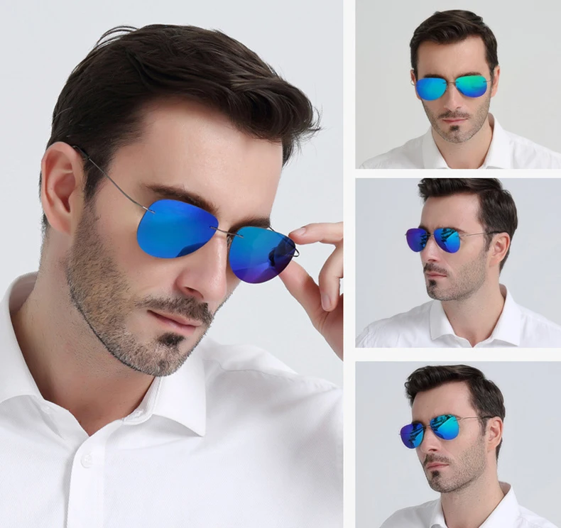 JackJad, модные солнцезащитные очки без оправы, авиационные, титановые, поляризационные, ультралегкие, для вождения, фирменный дизайн, солнцезащитные очки Oculos De Sol