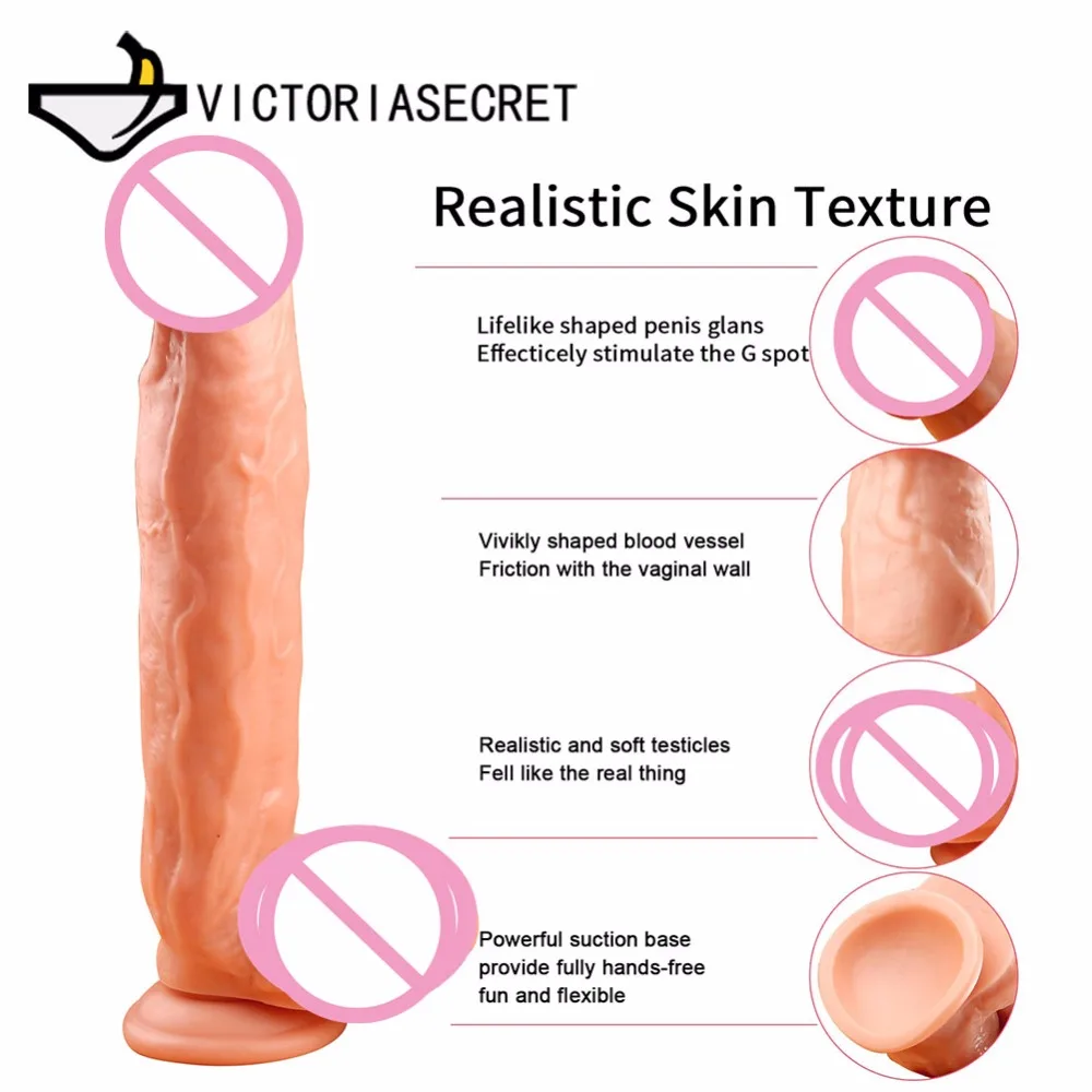 Giant Dildo Realistic Suction Cup Simulation Penis Big Cock Dildo Sex Shop Erotic Bullet Cock Penis Adult Toys Anal Butt Toys large dildos For Woman Sexs Toy Strapon On penis panties dick love