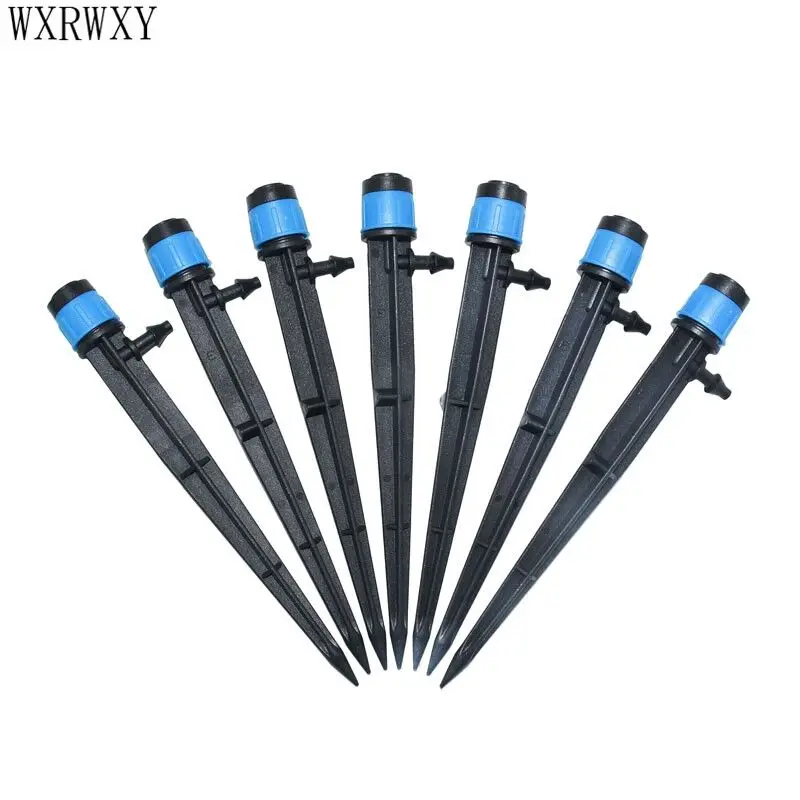 

Garden Drip Irrigation Dripper Adjustable refraction Sprinkler Spray 360 degree Garden Plants Watering Nozzle 50PCS