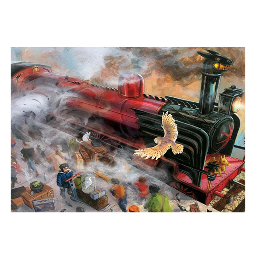 

landscape Full Square mosaic painting 5D DIY Diamond Painting Harry Potter Cross Stitch Drill Home Decoration Rhinestone