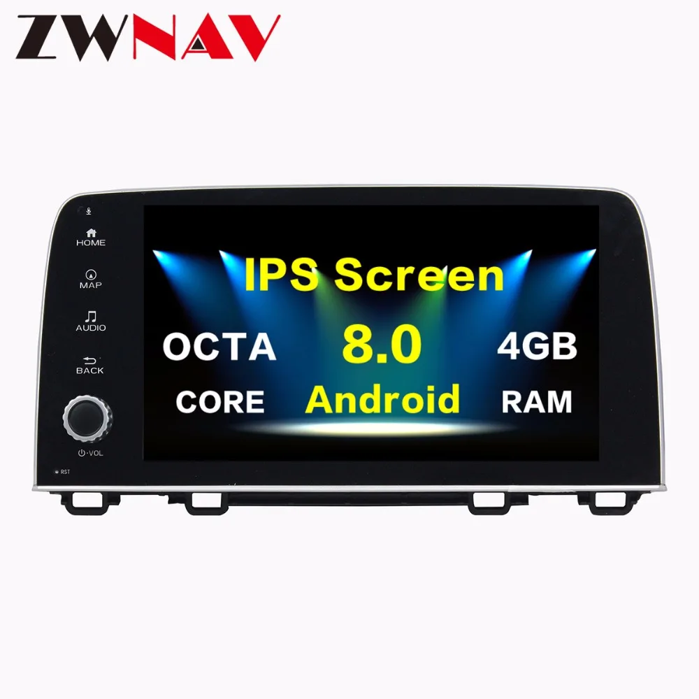 Perfect IPS Screen 4+32G Android 8.0 Car dvd multimedia player head unit for Honda CRV 2017 car with gps navigation autoradio BT Wifi 0