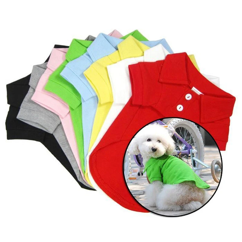 1pcs Pet Dog Clothes Summer Dog Apparel Pet T Shirts For Small Dog Coat