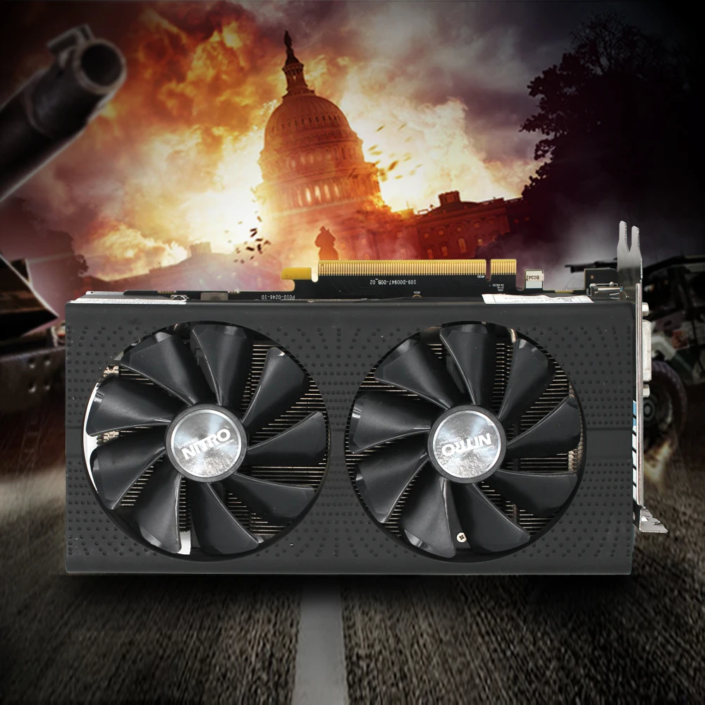 Б/у Видеокарта Sapphire RX470D 4G Ultra platinum 4GB GDDR5|Графические карты| |