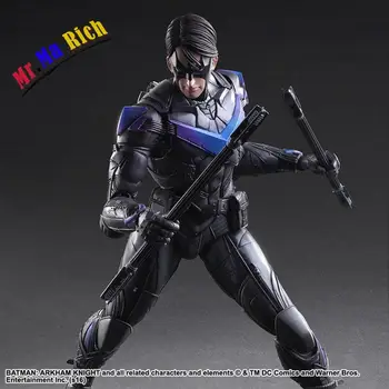 

Arti Gioco 27 Cm Nightwing Notte Ala Arkham Knight Batman Action Figure Giocattoli Di Modello