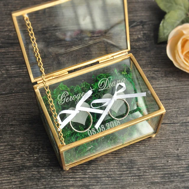 rustic wedding ring bearer