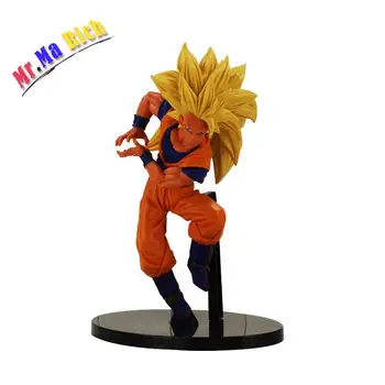 

18cm Dragon Ball Super Saiyan 3 Battle Damage Edition Son Goku Kakarotto Action Figure Toys Collection Christmas Gift