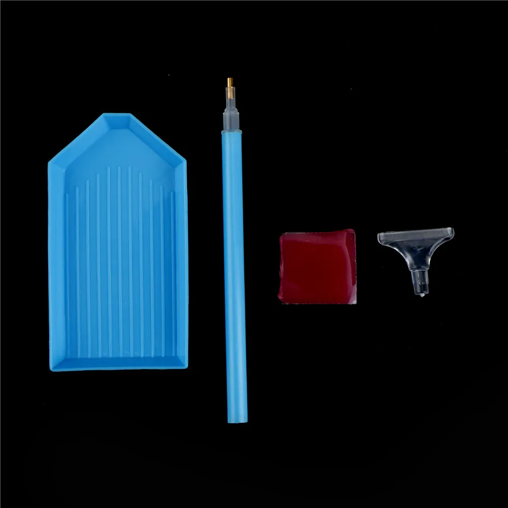 

Diamond Painting Cross Stitch Tools Set Diamond Mosaic Embroidery tools Tweezers Pen Glue Plastic Tray And Gag For Handwork 1Set