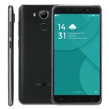 D’origine doogee f7 5.5 pouce 1920*1080 p android 6.0 mtk6797 deca core mobile téléphone 3g ram 32g rom 3400 mah d’empreintes digitales smartphone