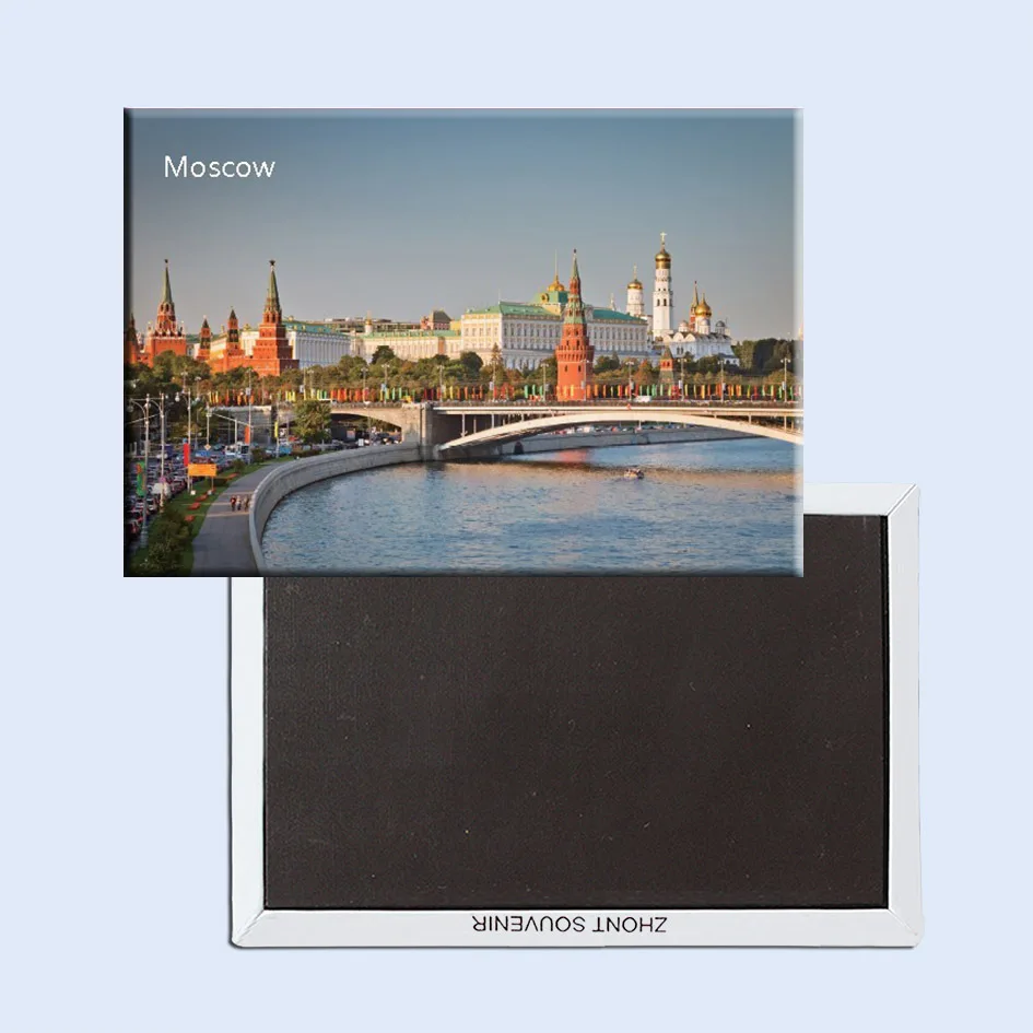 

FREE Shipping over $12,Russian Moscow Red Square Tourist Metal Fridge Magnet SFM5186