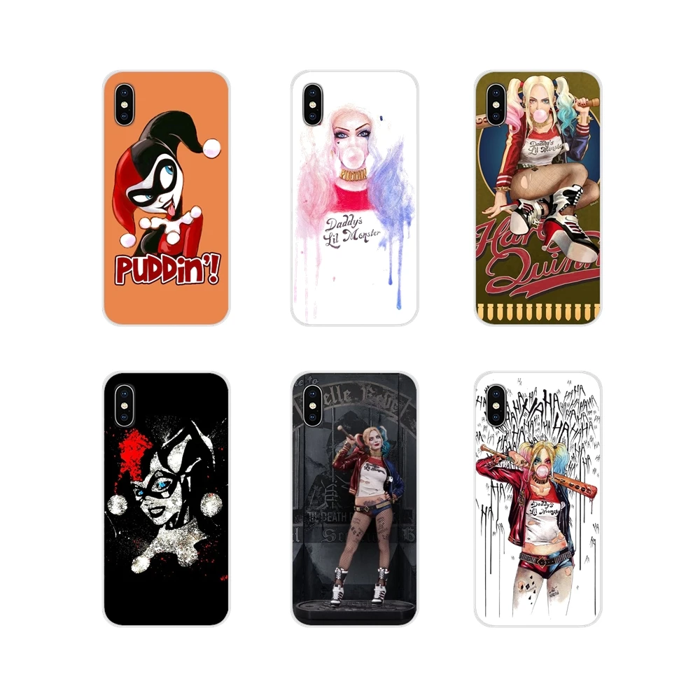 Чехол для мобильного телефона отряд самоубийц Harley Quinn Xiaomi Mi4 Mi5 Mi5S Mi6 Mi A1 A2 5X 6X 8 9 Lite SE