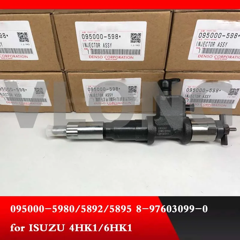 

Genuine New Heavy Truck 4HK1 6HK1 Engine Diesel Fuel Injector 095000-5980 095000-5981 095000-5982 095000-5985 8-97603099-0