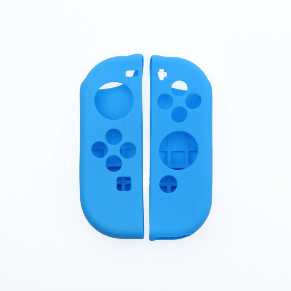 E YuXi 1 Набор Противоскользящий силиконовый мягкий чехол для nintendo Switch защитный чехол для Kind Switch Joy-Con контроллер аксессуар - Цвет: E