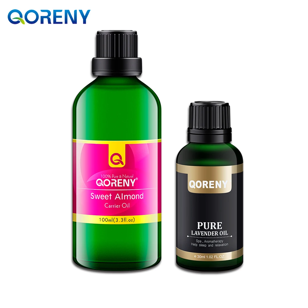 Sweet almond oil 100ML + lavender essential oil 30MLlavender essential