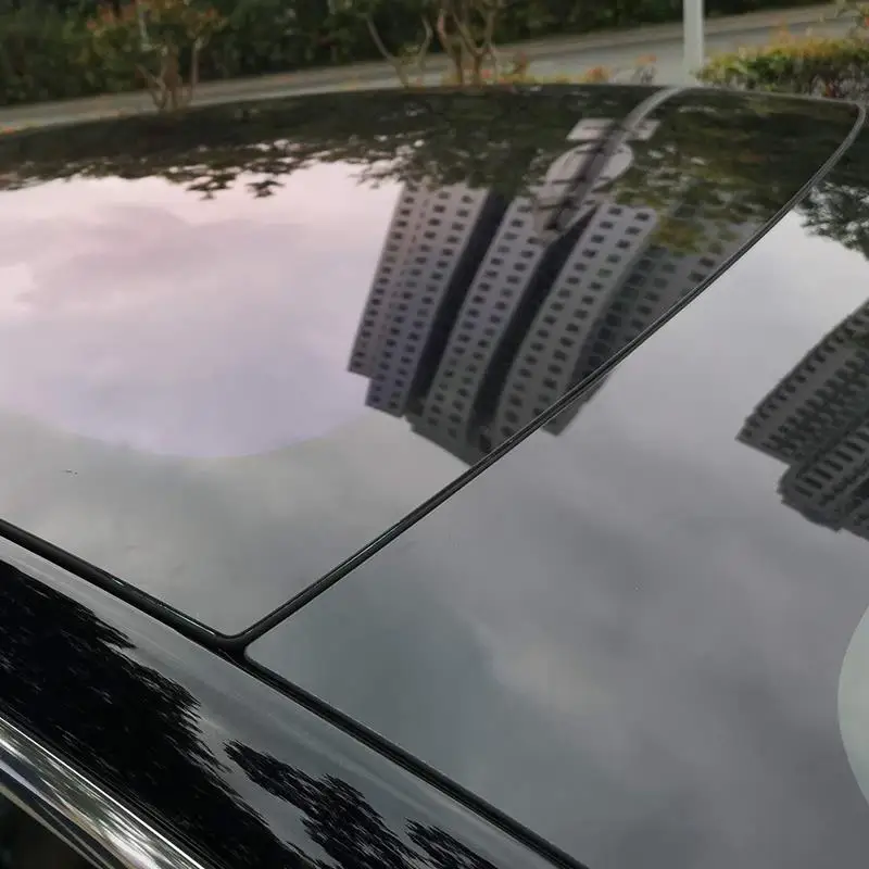 Для Tesla модель 3 ветровое стекло и крыша уплотнение ветра снижение шума увлажнение снижение резиновое уплотнение для солярия тихий силиконовый уплотнитель комплект-2