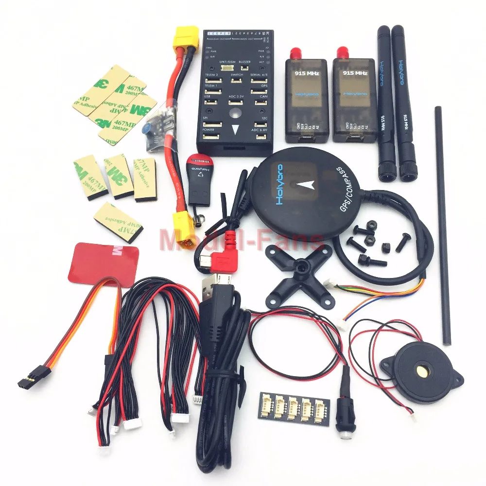 

Pixhawk PX4 Autopilot PIX 2.43 Flight Controller 32 bit ARM Set with NEO-7m GPS 3DR Radio Telemetry Case for RC drone