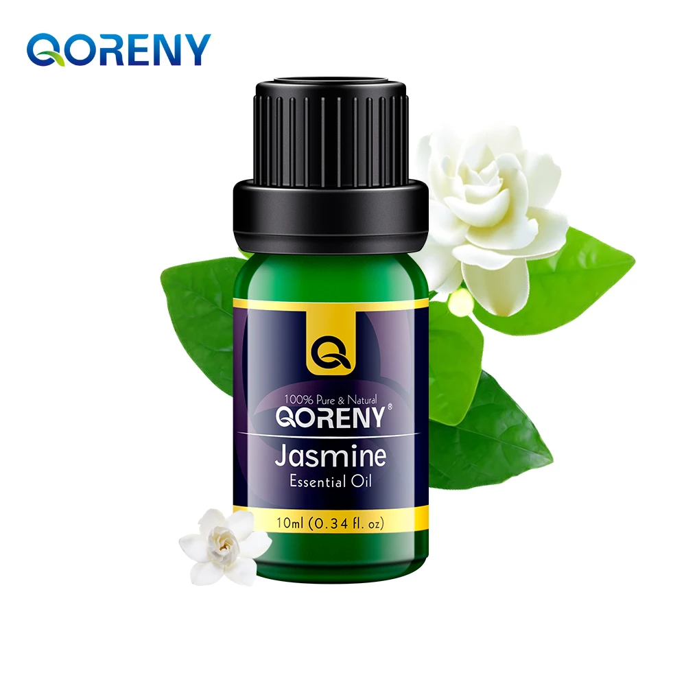 QORENY 100 Jasmine Pure Essential Oil 10ml Anti Aging and Moisturize