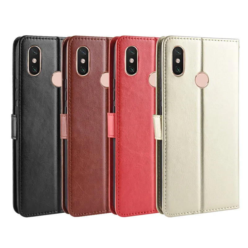 Для Xiaomi Redmi Y2 чехол Xiomi Флип PU кожаный чехол-кошелек для глобальная версия RedmiY2