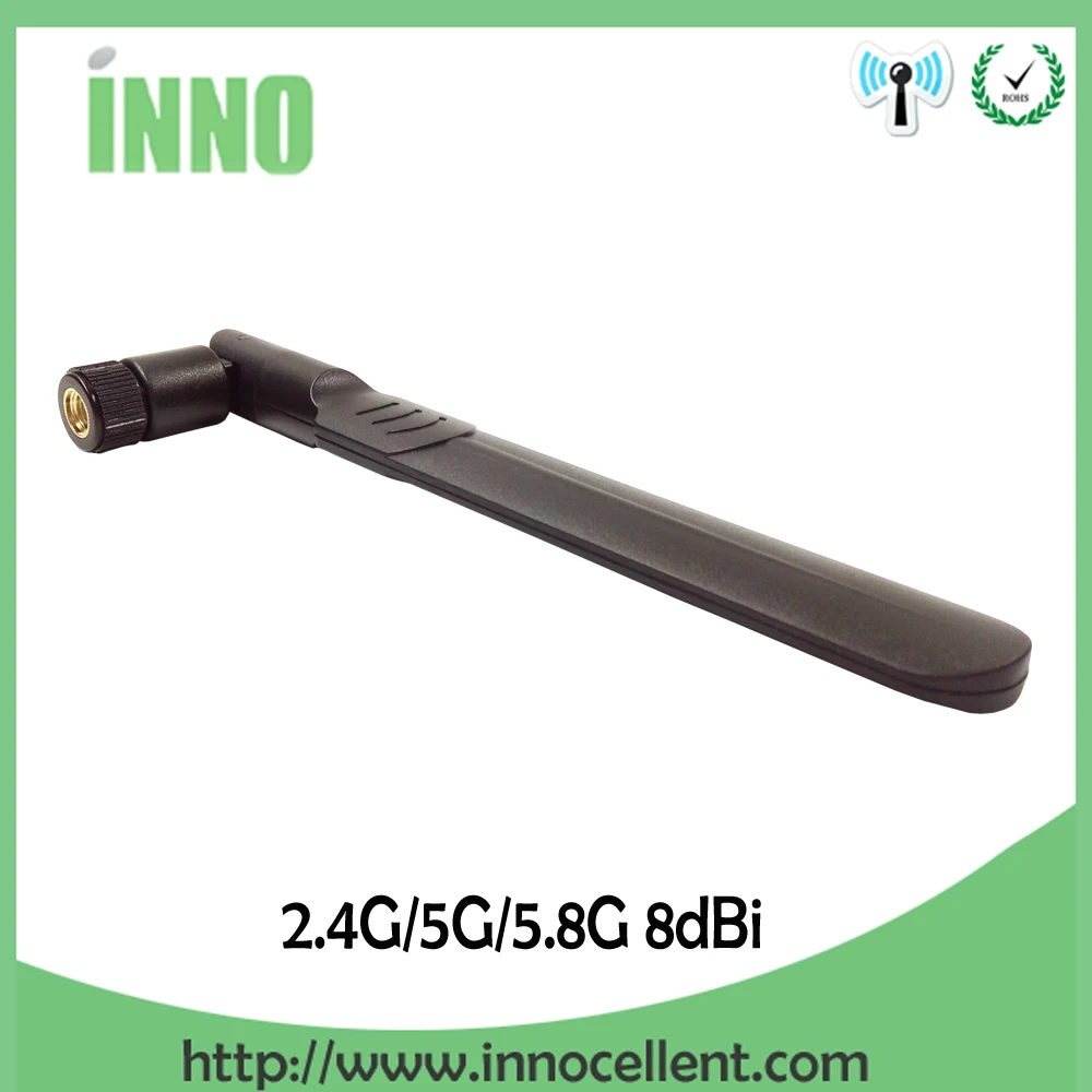 2pcs 2.4GHz 5.8Ghz 5G Antenna RP-SMA 8dBi wifi Antenna Dual Band 2.4G 5G 5.8G WI FI antena aerial SMA female wireless router