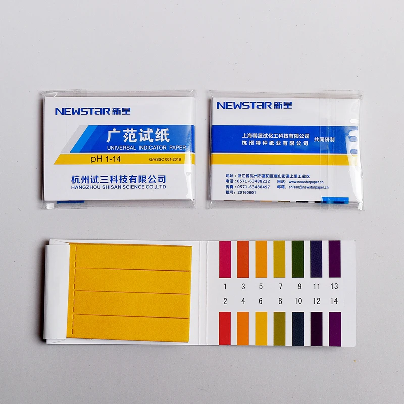 

Newstar Universal Indicator Paper PH1-14(50 books /pack)