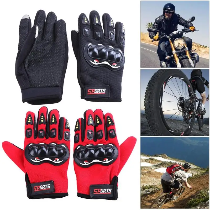 1 пара Мотоциклетные Перчатки Guantes Moto Invierno дышащий мотоцикл Мотокросс Гонки Eldiven жесткий кастет Luva Motociclista